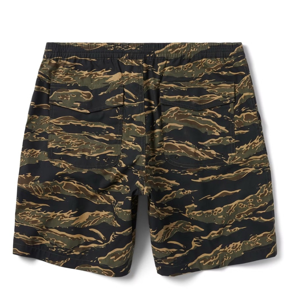 Taylor Stitch Black and Tan Swim Board Shorts - Picture 4 of 4